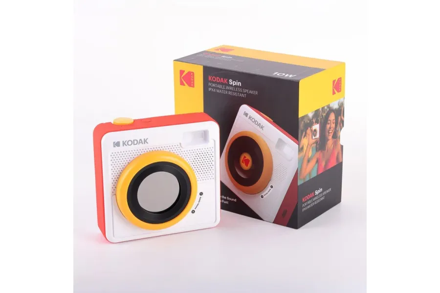 Ασύρματο ηχείο Kodak Spin Vintage Camera IPX4 Water Resistant