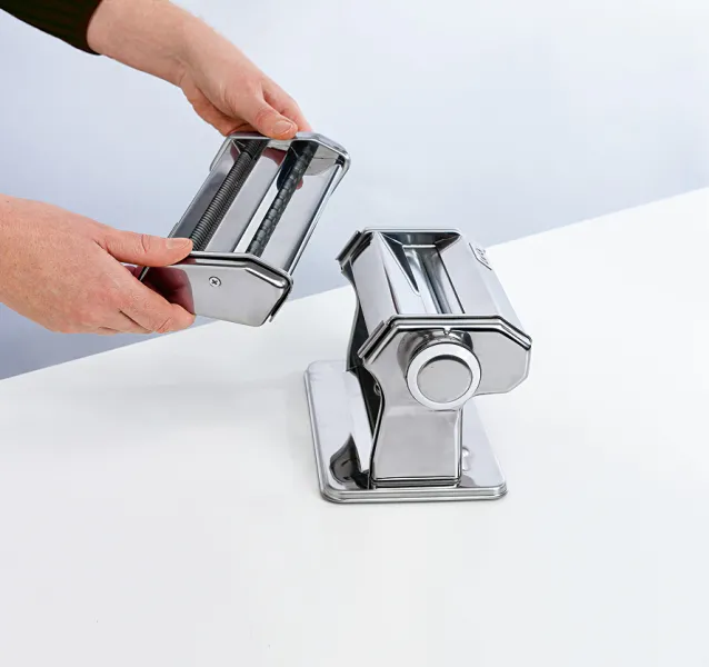 Μηχανή Φύλλου/Ζυμαρικών Χειροκίνητη από Ανοιξείδωτο Ατσάλι