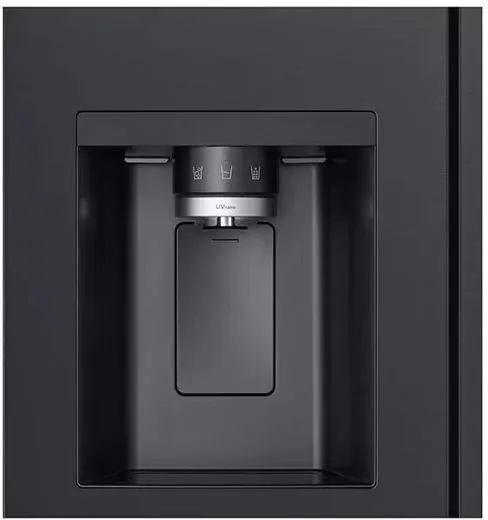 Ψυγείο Ντουλάπα LG 628lt Total NoFrost Μαύρο