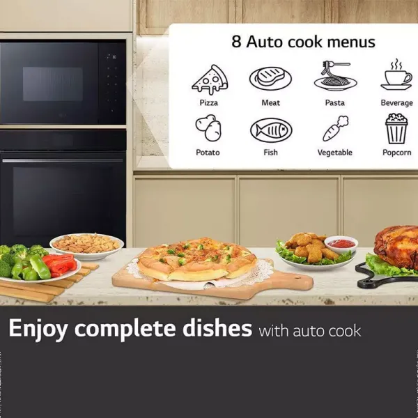 Εντοιχιζόμενος Φούρνος Μικροκυμάτων LG MGBZ2593F 25lt