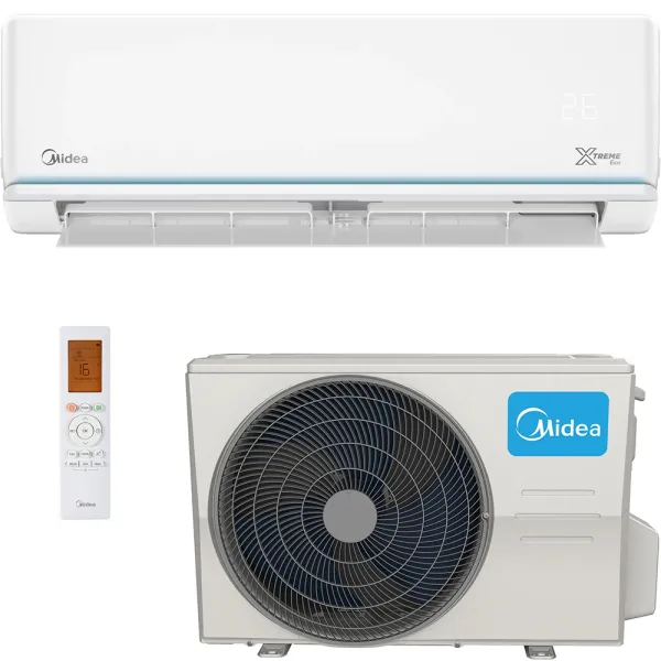 Κλιματιστικό Inverter Midea Xtreme AG2Eco-24NXD0-I/AG2Eco-24N8D0-O 24000 BTU A++/A++ με Ιονιστή και Wi-Fi