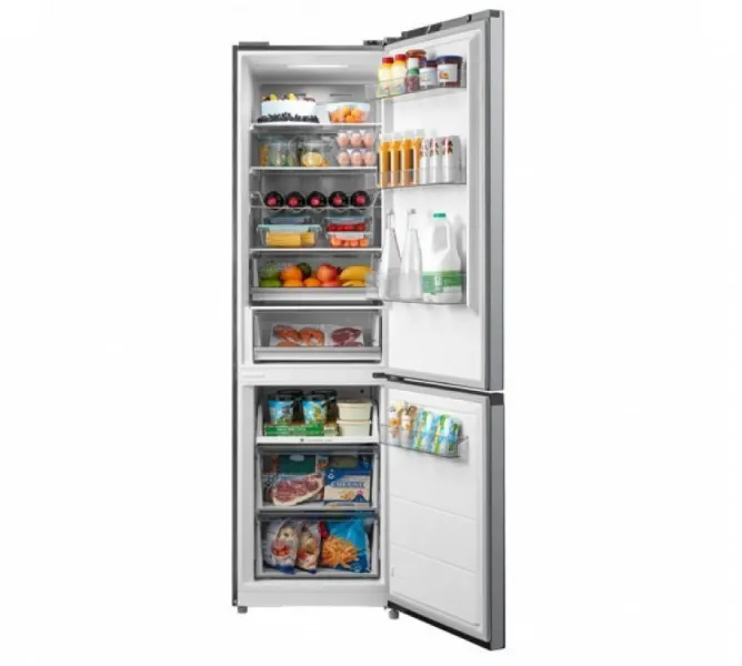 Ψυγειοκαταψύκτης Midea 378lt Total NoFrost Inox