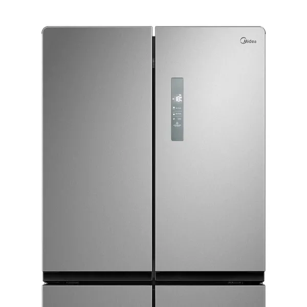 Ψυγείο Ντουλάπα Midea 492lt Total NoFrost Inox