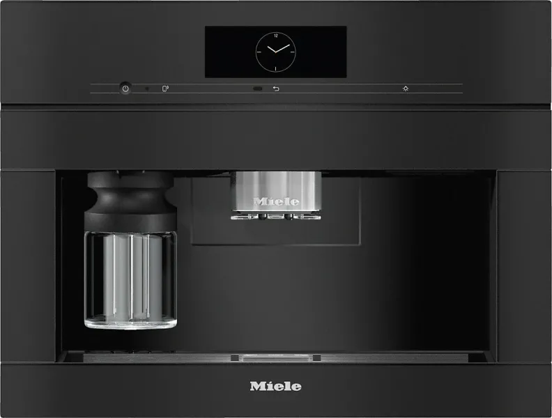 Εντοιχιζόμενη Αυτόματη Μηχανή Espresso Miele CVA 7845 Μαύρο obsidian 1500W 15bar με Μύλο και Wi-Fi 