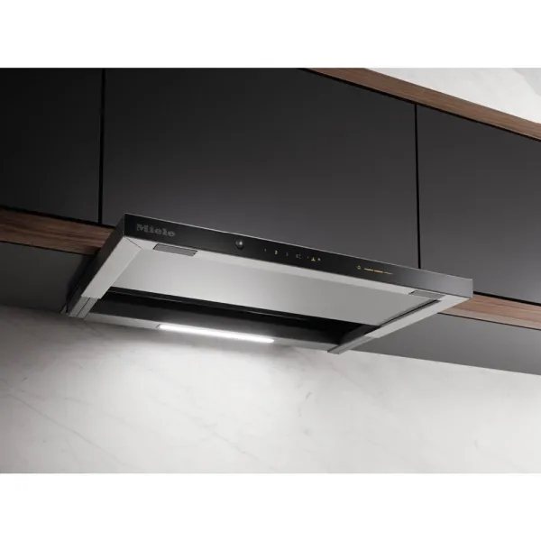 Συρόμενος Απορροφητήρας Miele DAS4630 D OBSW 60cm Μαύρο obsidian με Wi-Fi