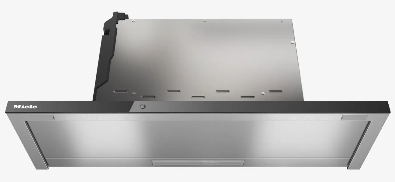 Συρόμενος Απορροφητήρας Miele DAS 4930 Μαύρο obsidian με Wi-Fi 89.6cm
