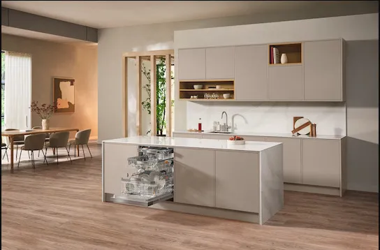 Ημι-εντοιχιζόμενο πλυντήριο πιάτων Miele G 7930 SCi AutoDos με Wi-Fi για 14 Σερβίτσια Π60xY80.5εκ.