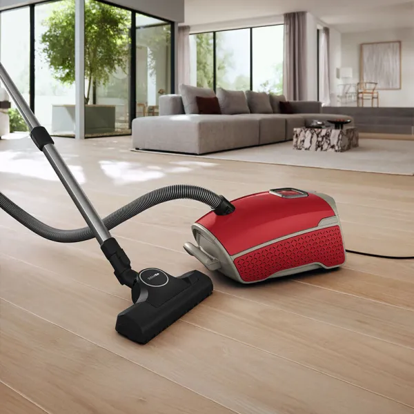 Ηλεκτρική Σκούπα Miele Guard L1 Red Pulse 890W με Σακούλα 3.5lt Κόκκινη