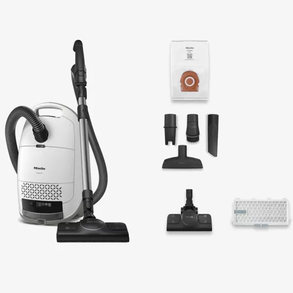 Ηλεκτρική Σκούπα Guard M1 Performance 800W με Σακούλα 4.5lt Λευκή