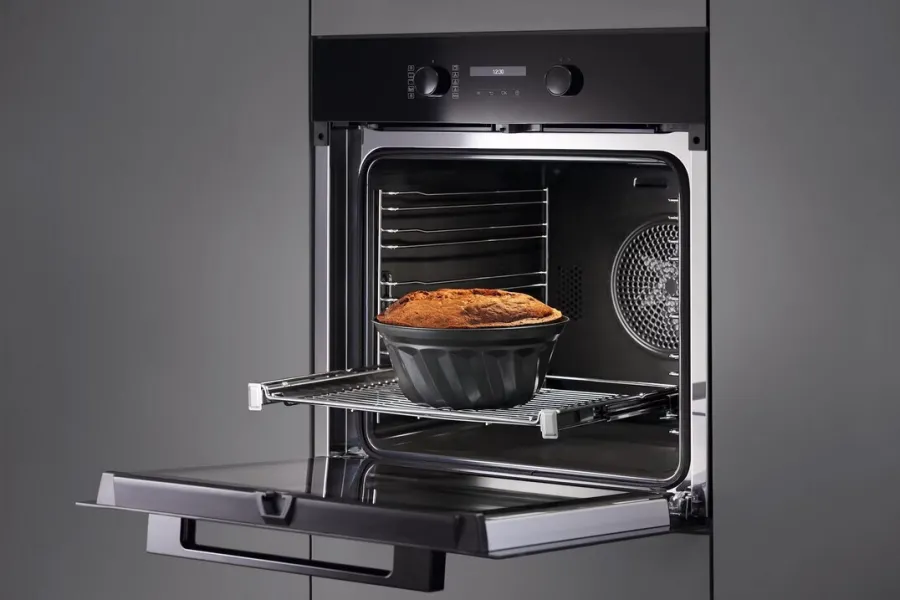 Εντοιχιζόμενος φούρνος Miele H 2766-1 BP 125 Edition Μαύρο Obsidian 76lt με λειτουργία AirFry, δικτύωση και πυρόλυση