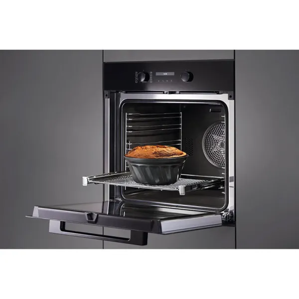 Εντοιχιζόμενος φούρνος Miele H 2861-1 BP 125 Edition CleanSteel 76lt με λειτουργία AirFry, δικτύωση και πυρόλυση