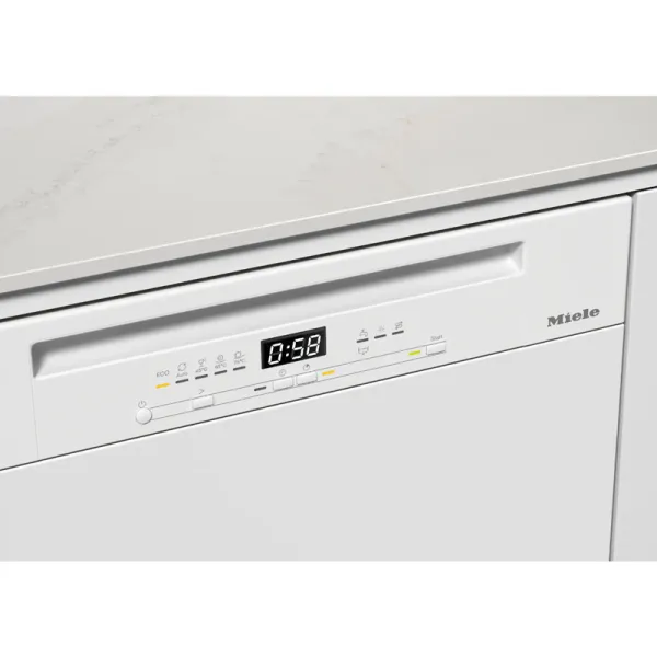 Ημι-εντοιχιζόμενο πλυντήριο πιάτων Miele G5811 SCi Active Plus Λευκό