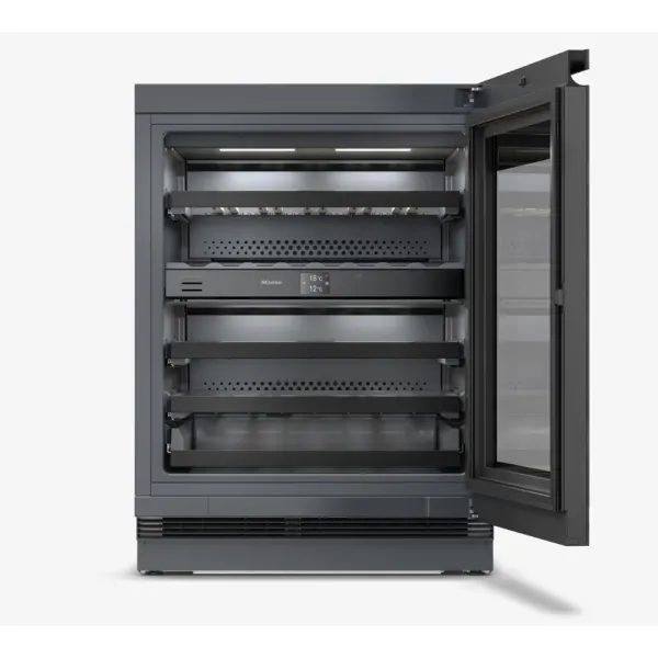 Συντηρητής κρασιών Miele KWTUS7074F Μαύρο obsidian γυαλί