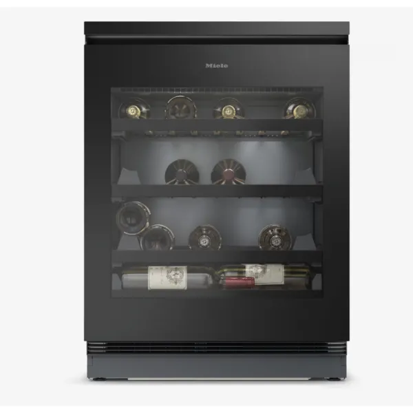Εντοιχιζόμενος συντηρητής κρασιών Miele KWTUS 7054 F Μαύρο obsidian γυαλί