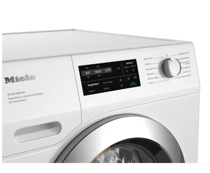 Πλυντήριο Ρούχων Miele 9kg WEI895 WCS 125 Gala Edition με Τεχνολογία Ατμού 1600 Στροφών