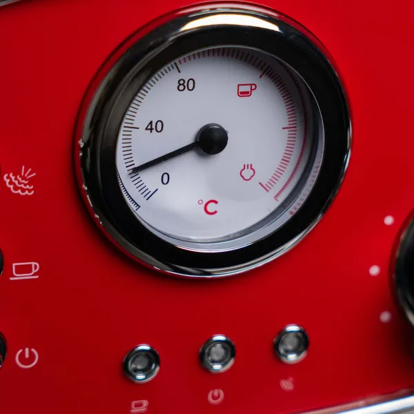 Μηχανή Espresso Morris R20808EMR 1100W 20bar Κόκκινη