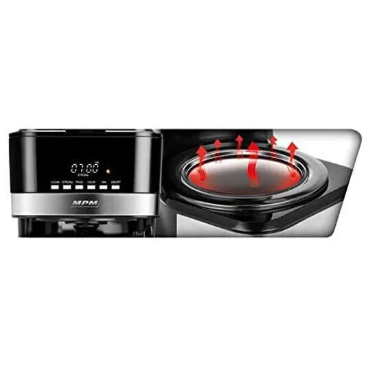 Καφετιέρα Φίλτρου MPM MKW-05 950W Μαύρη