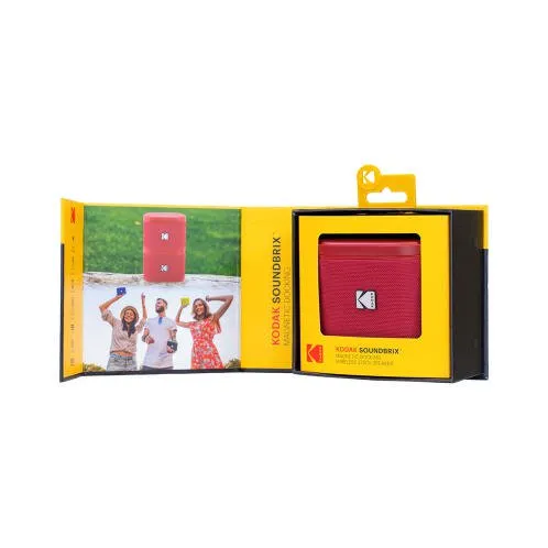 Kodak Φορητό Bluetooth Ηχείο 5W Magnetic Connect Reverb Red