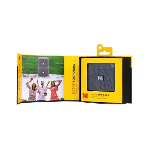 Kodak Φορητό Bluetooth Ηχείο 5W Magnetic Connect Treble Grey