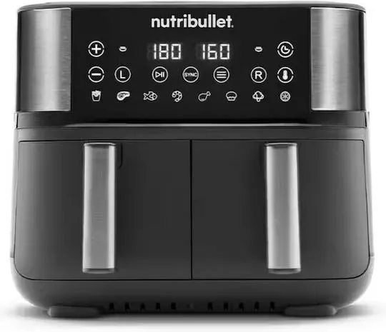 Φριτέζα Αέρος NutriBullet NBA081B 8lt με διπλό συρτάρι 