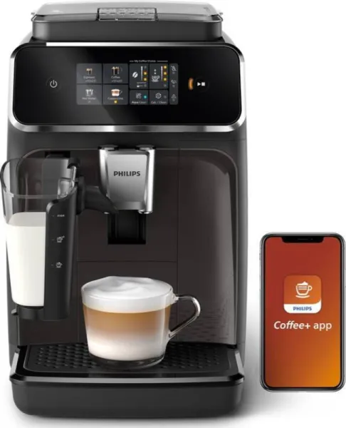 Αυτόματη Μηχανή Espresso Philips EP2334/10 Series 2300 1500W Πίεσης 15 bar με Μύλο Άλεσης 