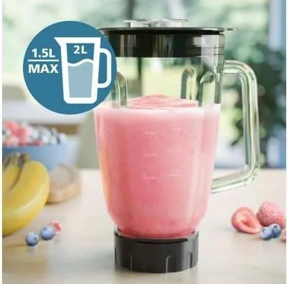 Μπλέντερ Philips HR3040/00 για Smoothies με Γυάλινη Κανάτα 1200W 2lt