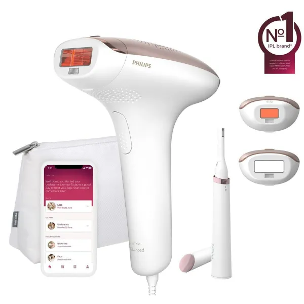 Σετ Αποτρίχωσης IPL Philips Lumea 7000 Series BRI921/00 για Πρόσωπο, Σώμα & Μπικίνι