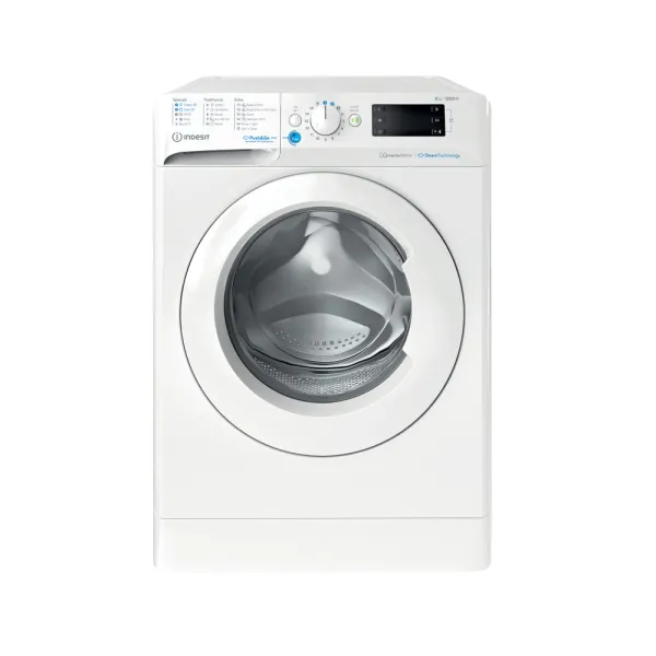 Πλυντήριο Ρούχων Indesit BWE 81295X WV EE 8kg 1200 Στροφών