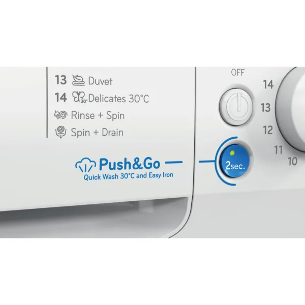 Πλυντήριο Ρούχων Indesit BWE 81295X WV EE 8kg 1200 Στροφών