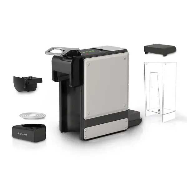 Αυτόματη Μηχανή Espresso Rohnson Multicapsule 3σε1 1450W Πίεσης 19bar Γκρι