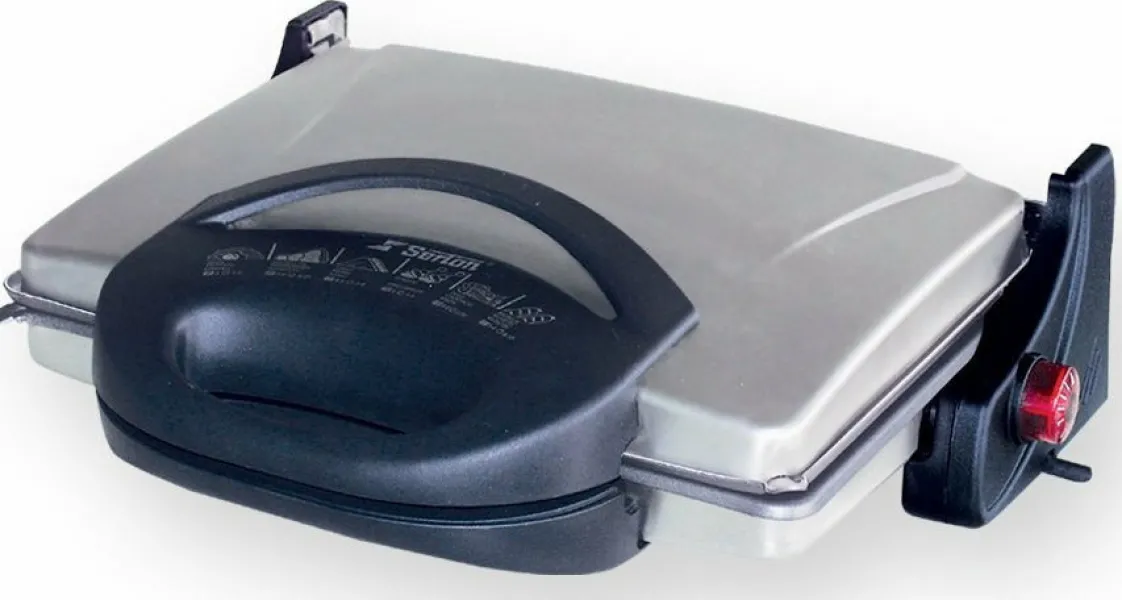 Τοστιέρα Γκριλιέρα Serton 174 με Αποσπώμενες Πλάκες 1600W Inox