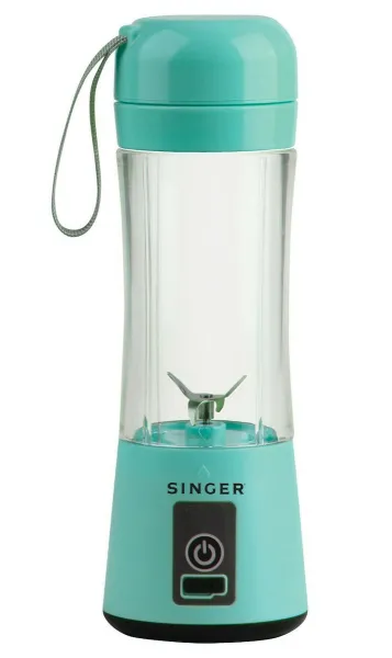 Μπλέντερ για Smoothies Singer 0.38lt Γαλάζιο