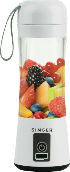 Μπλέντερ για Smoothies Singer 0.38lt Λευκό
