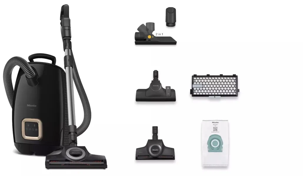Ηλεκτρική Σκούπα Miele Guard L1 AllFloor 890W με Σακούλα 3.5lt Μαύρη