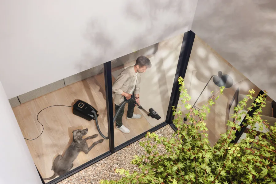 Ηλεκτρική Σκούπα Miele Guard L1 AllFloor 890W με Σακούλα 3.5lt Μαύρη