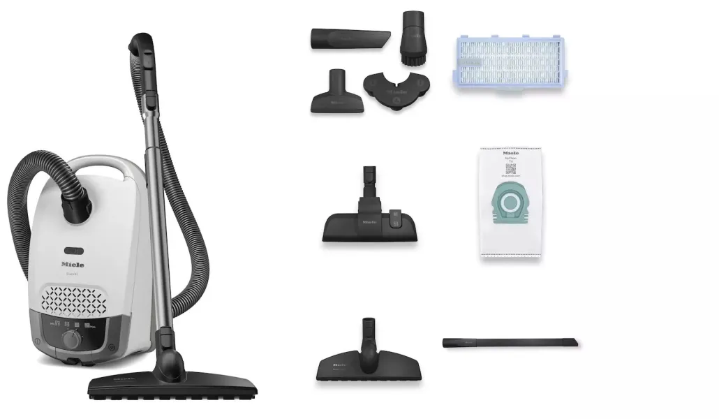 Ηλεκτρική Σκούπα Miele Guard S1 Parquet Flex 890W με Σακούλα 3.5lt