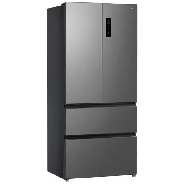 Ψυγείο Ντουλάπα TCL 532lt Total NoFrost Inox