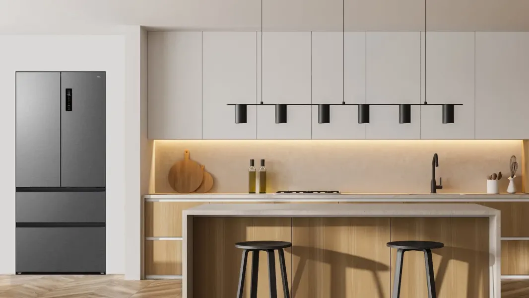 Ψυγείο Ντουλάπα TCL 532lt Total NoFrost Inox