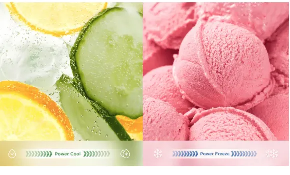  Ψυγειοκαταψύκτης TCL Combi Mega Space 409lt Total NoFrost Inox