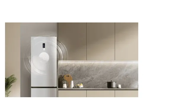  Ψυγειοκαταψύκτης TCL Combi Mega Space 409lt Total NoFrost Inox