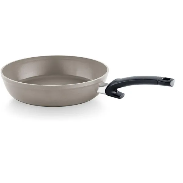Τηγάνια Fissler Comfort 28cm & Classic 24cm Αντικολλητικά με Γυάλινα Καπάκια-Σετ 4 Τεμαχίων