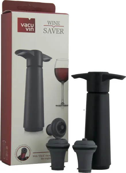 Vacu Vin Aντλία & 2 Πώματα Vacuum Saver