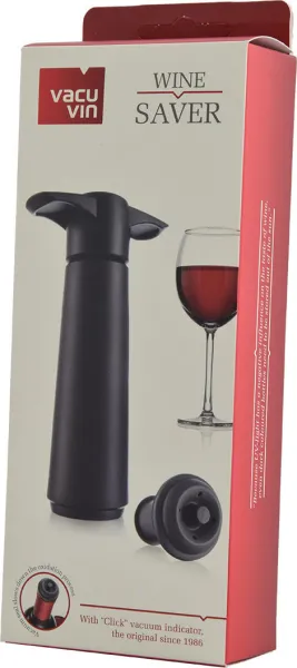 Vacu Vin Aντλία & 2 Πώματα Vacuum Saver