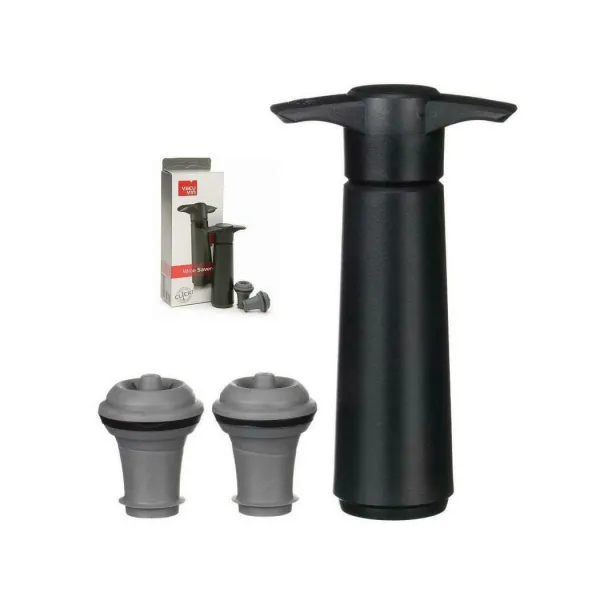Vacu Vin Aντλία & 2 Πώματα Vacuum Saver