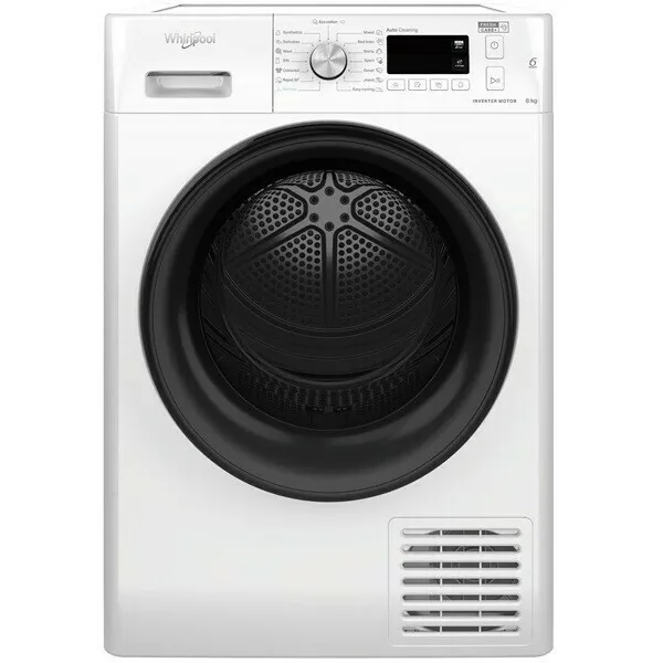 Στεγνωτήριο Whirlpool FFT M11 8X3BY 8kg με Αντλία Θερμότητας 