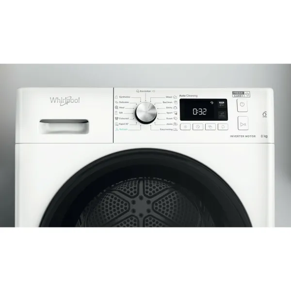 Στεγνωτήριο Whirlpool FFT M11 8X3BY 8kg με Αντλία Θερμότητας 