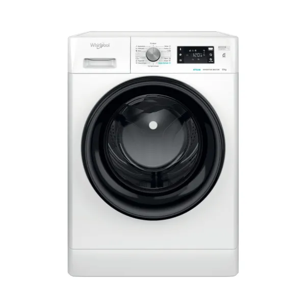 Πλυντήριο Ρούχων Whirlpool FFB 9479 BV EE 9kg με Τεχνολογία Ατμού 1400 Στροφών