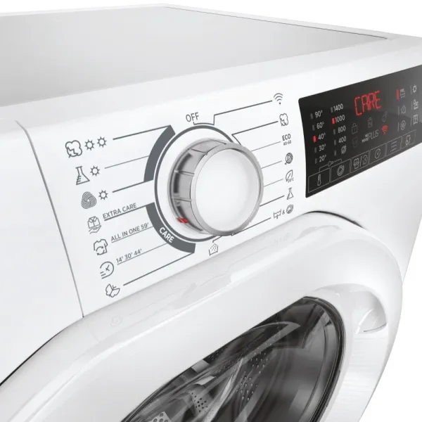 Πλυντήριο-Στεγνωτήριο Ρούχων Hoover H3DP4854TA6/1-S 8kg/5kg Ατμού 1400 Στροφές 