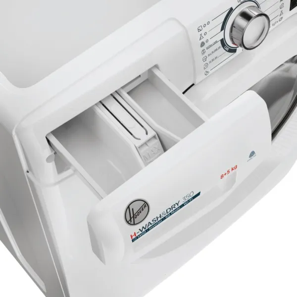 Πλυντήριο-Στεγνωτήριο Ρούχων Hoover H3DP4854TA6/1-S 8kg/5kg Ατμού 1400 Στροφές 
