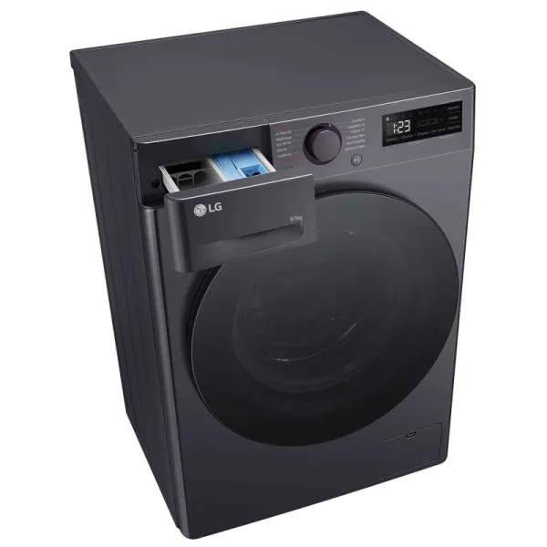 Πλυντήριο-Στεγνωτήριο LG D2R5009TSMB 9kg/5kg Ατμού 1200 Στροφές 